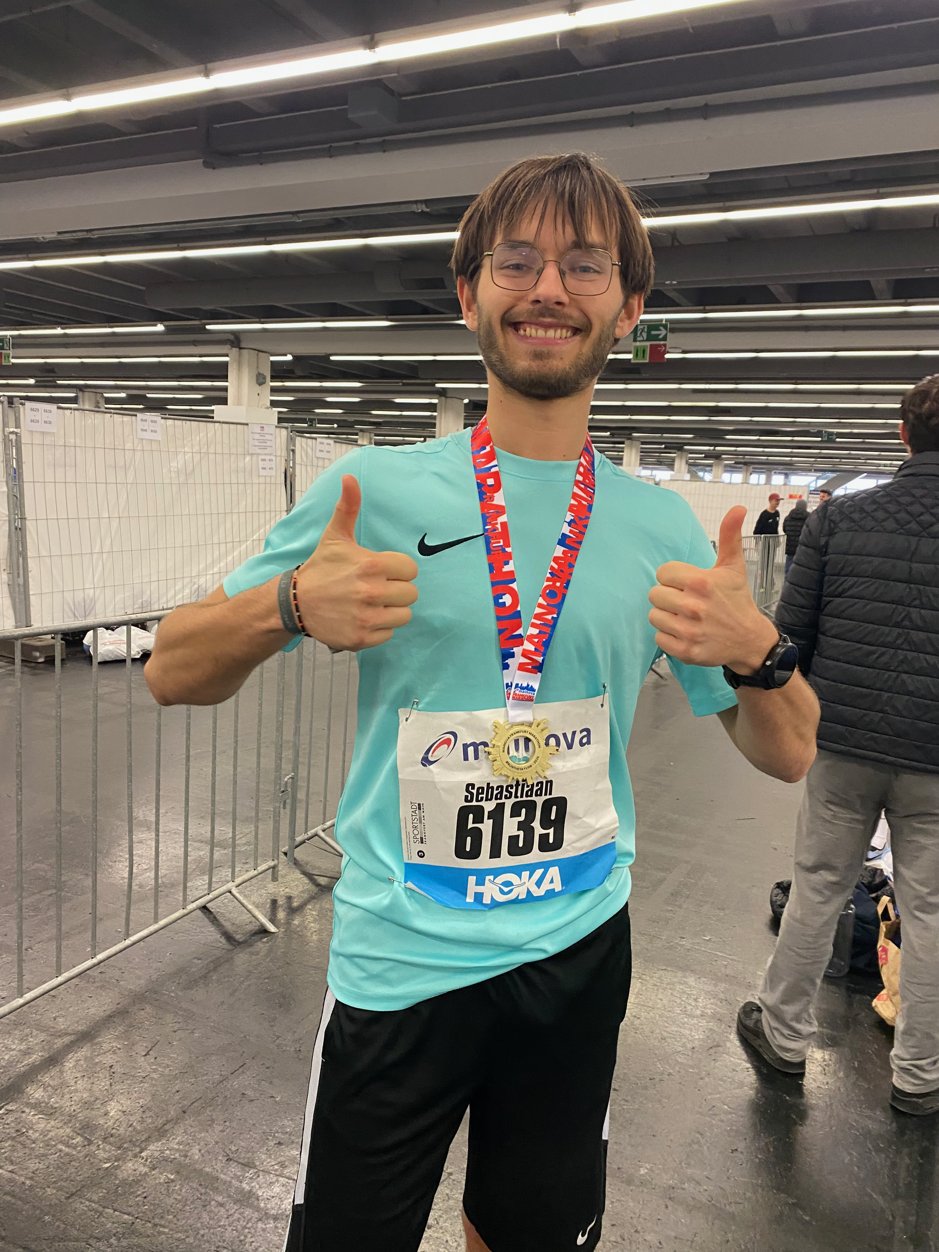 Sebastiaan marathon runner